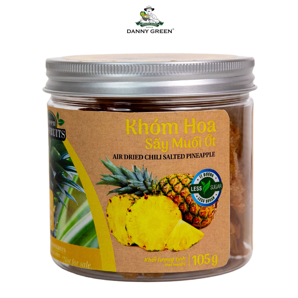 50. Khóm Hoa Sấy Muối Ớt DannyGreen - FM