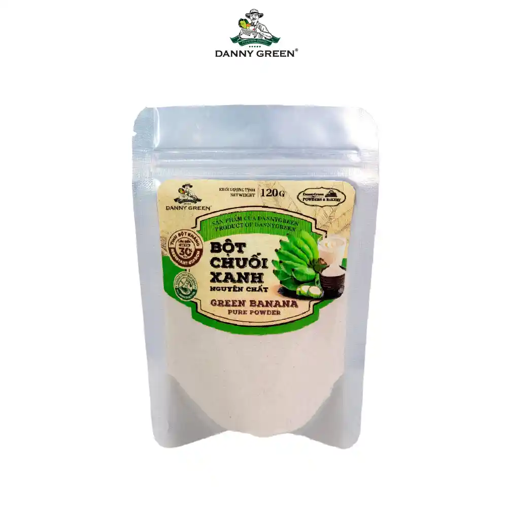 Bột Chuối Xanh Nguyên Chất DannyGreen