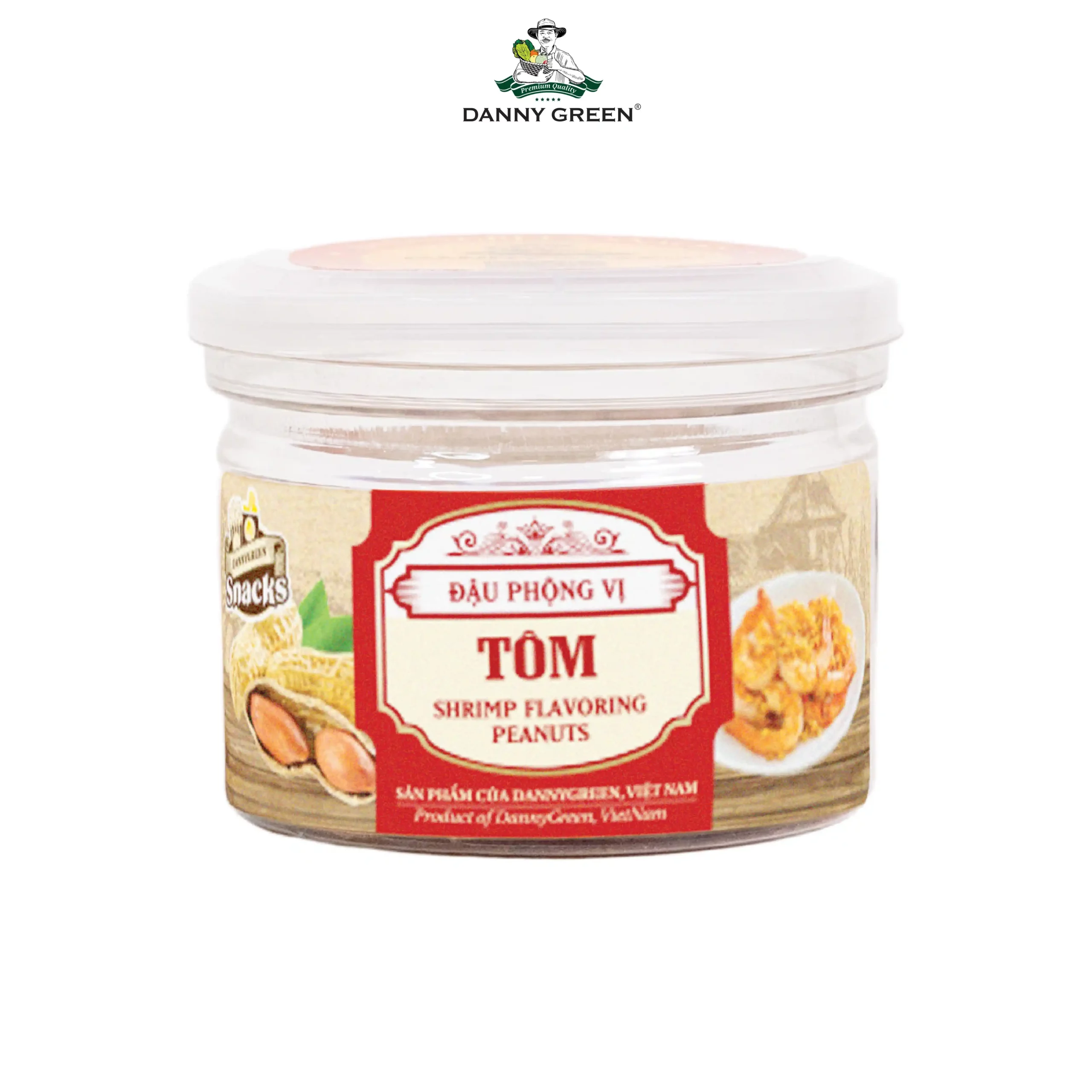 Snack Đậu Phộng Vị Tôm DannyGreen