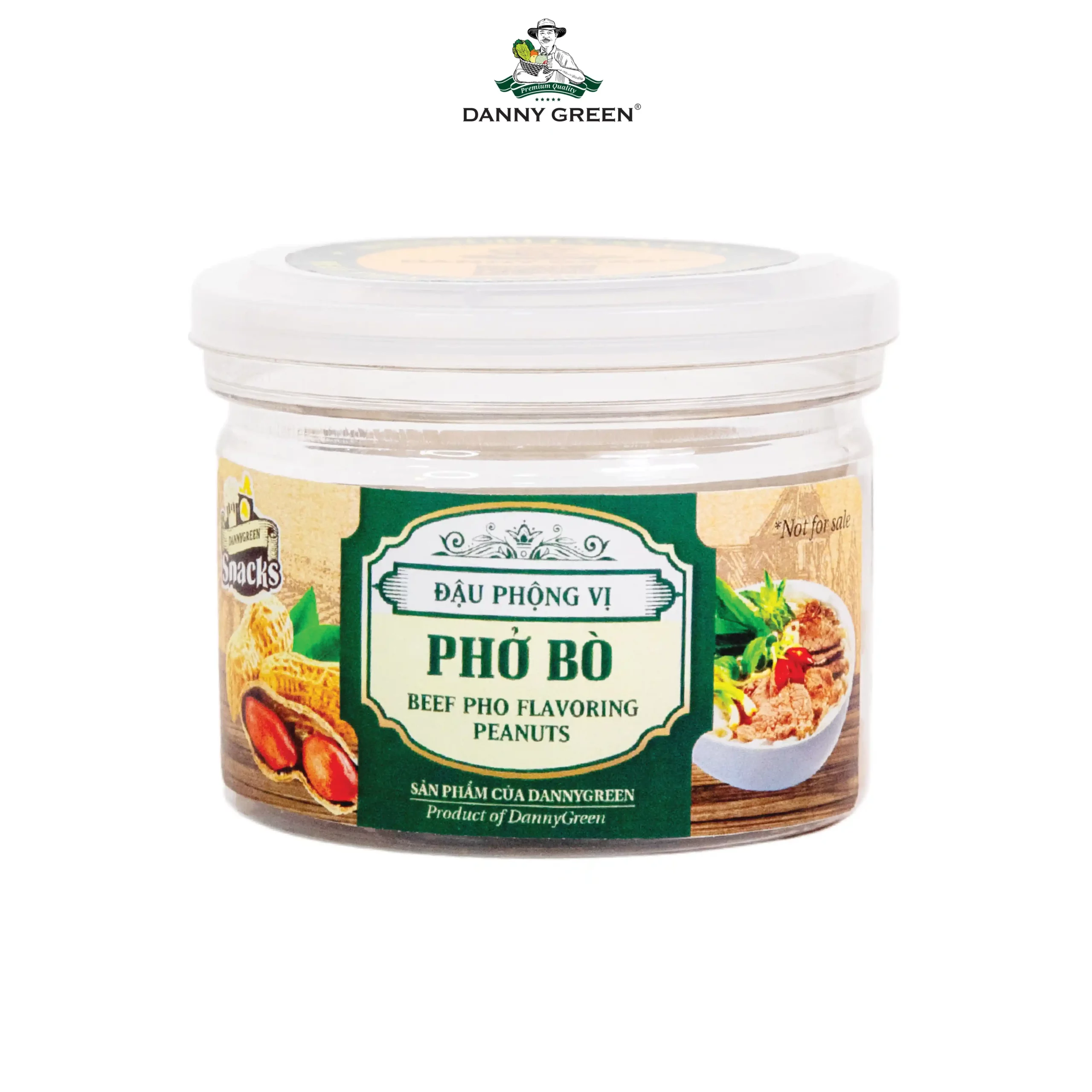 Snack Đậu Phộng Vị Phở Bò DannyGreen