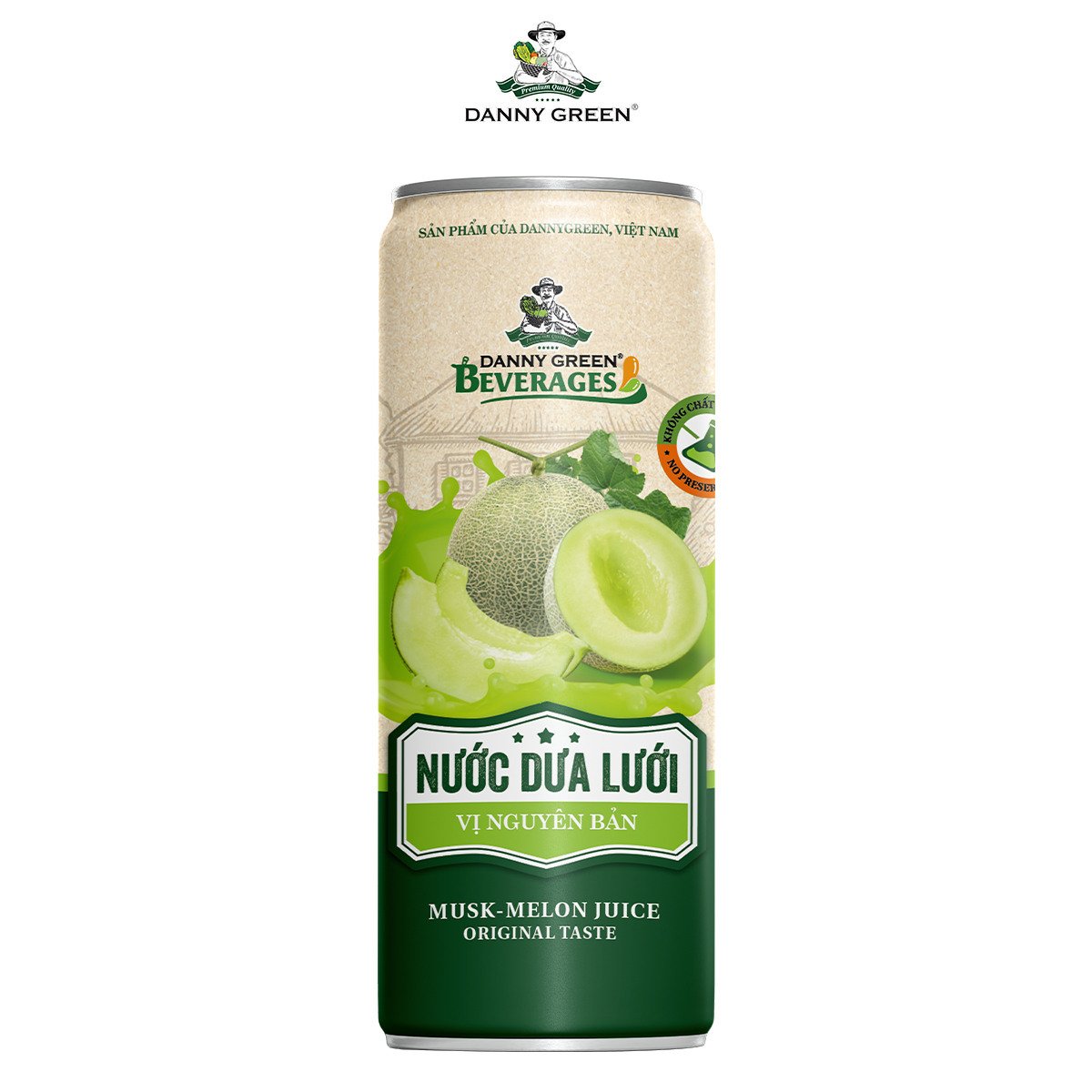 nước dưa lưới vị nguyên bản dannygreen