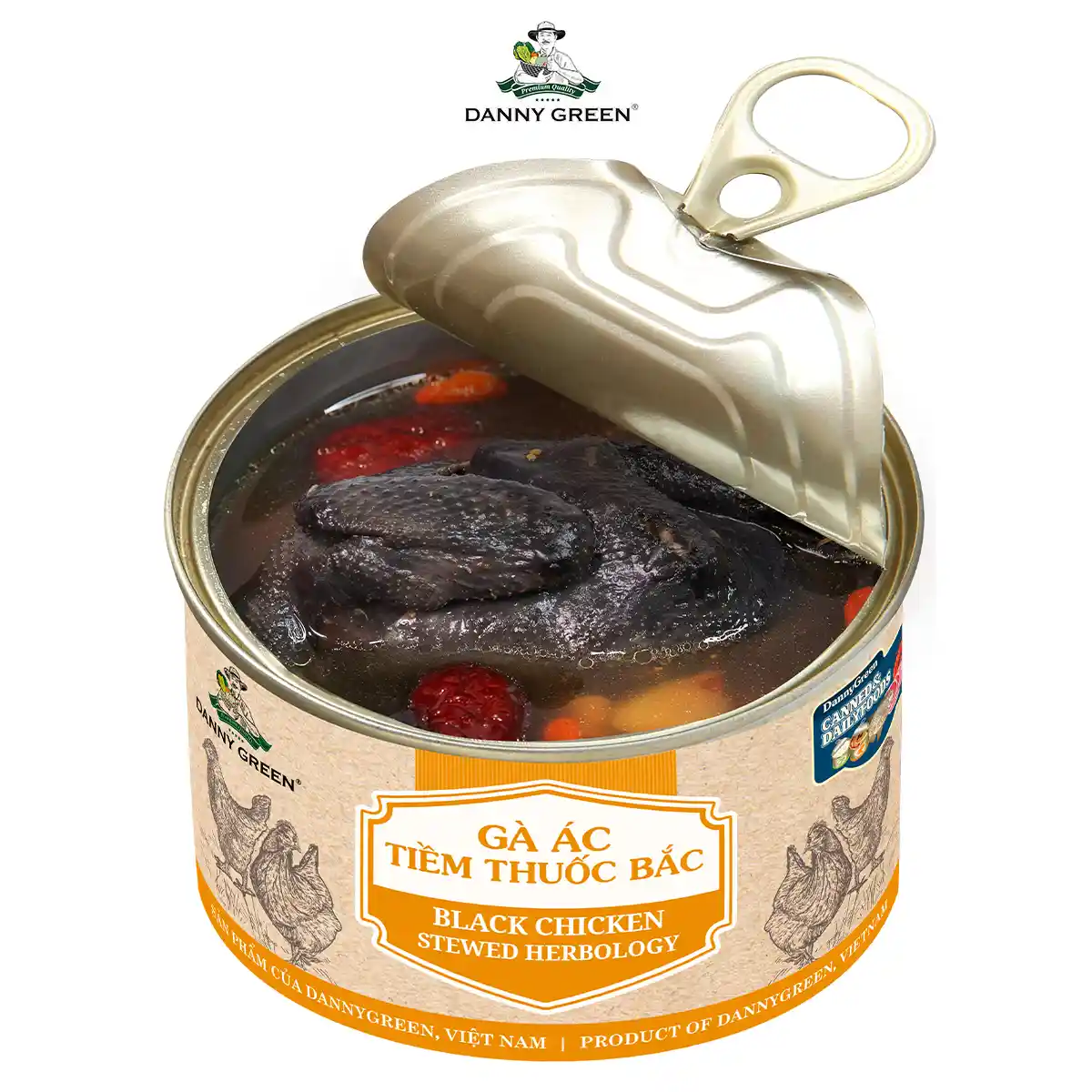 Gà Ác Tiềm Thuốc Bắc DannyGreen