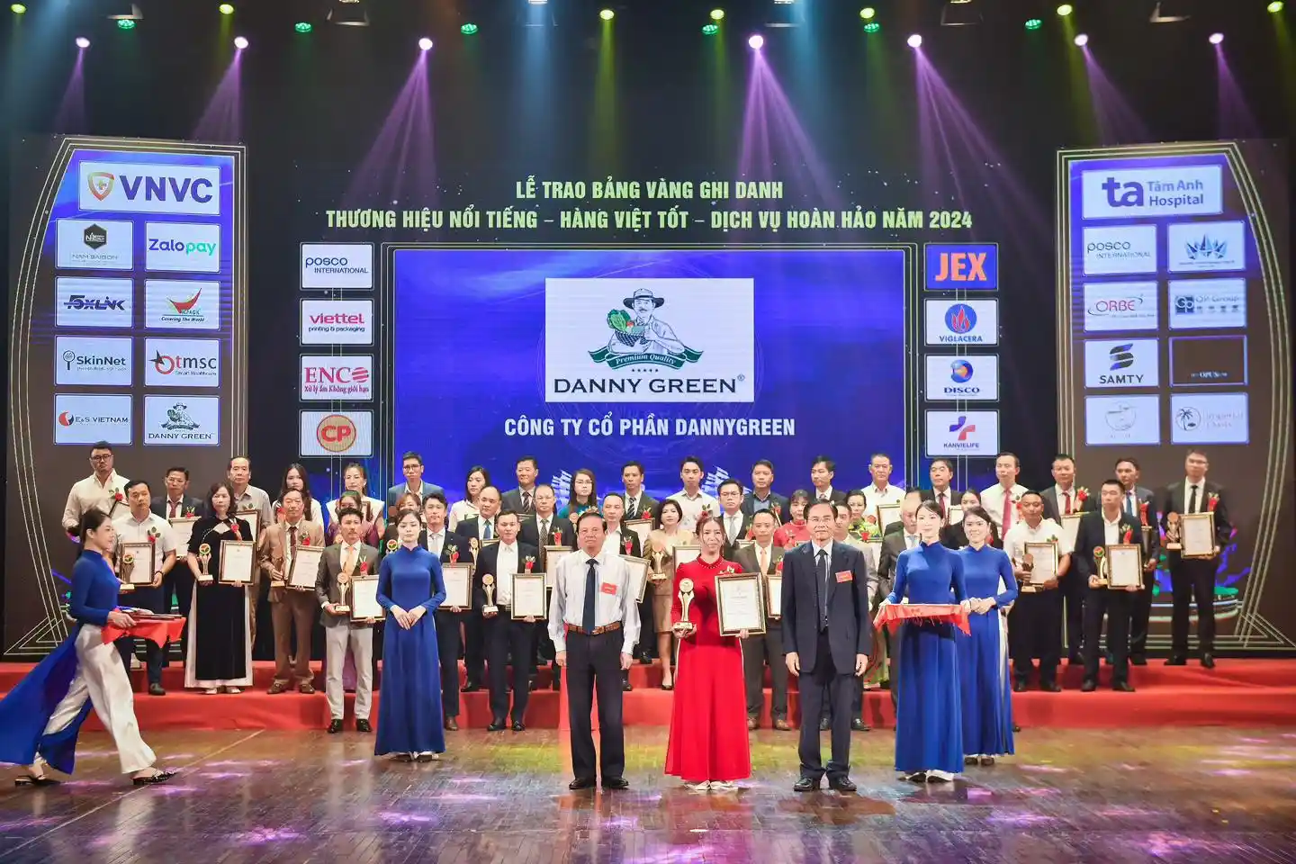 DannyGreen Vinh Dự Đạt Giải Thưởng Thương Hiệu Nổi Tiếng - Hàng Việt Tốt - Dịch Vụ Hoàn Hảo Năm 2024.